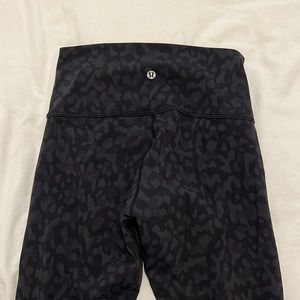 LuLu Lemon cropped cheetah leggings